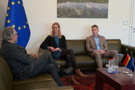 EULEX Hosts Visit of ZIF Team Leader