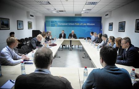 The Youth Union of the CDU visits EULEX