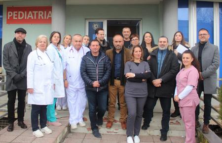 EULEX Joins the Handover of Medical Equipment Donated Thanks to the 2022 Cycle Kosovo for Children Fundraising Initiative