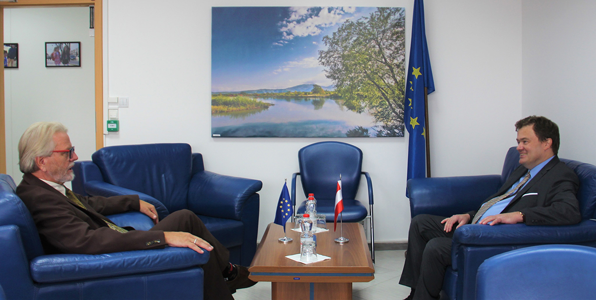Acting Head of EULEX met with Austrian Ambassador