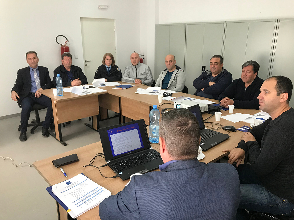 EULEX organizes a prison security workshop at the Gjilan/Gnjilane Detention Centre