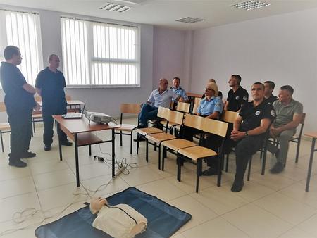 Medical training in the Lipjan/Lipljan Educational Correctional Centre