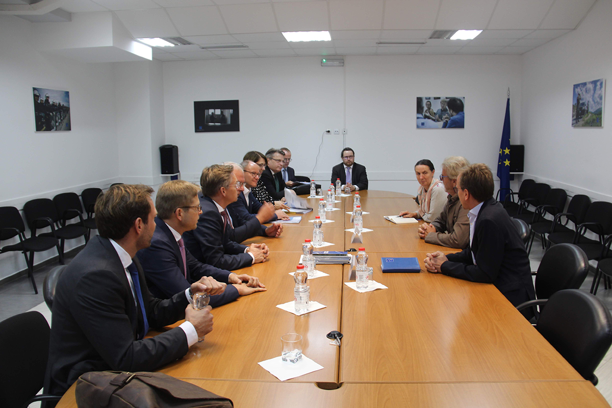 Acting Head of EULEX hosted a Bavarian delegation