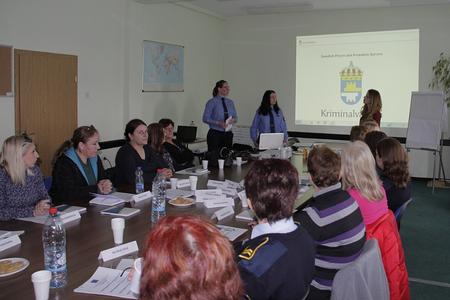 3. EULEX organized a workshop on empowering female correctional officers