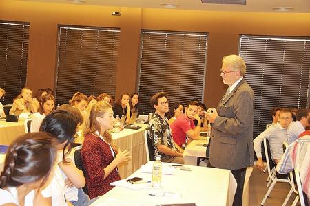 2. EULEX AHoM’s lecture at the Kosovo International Summer Academy