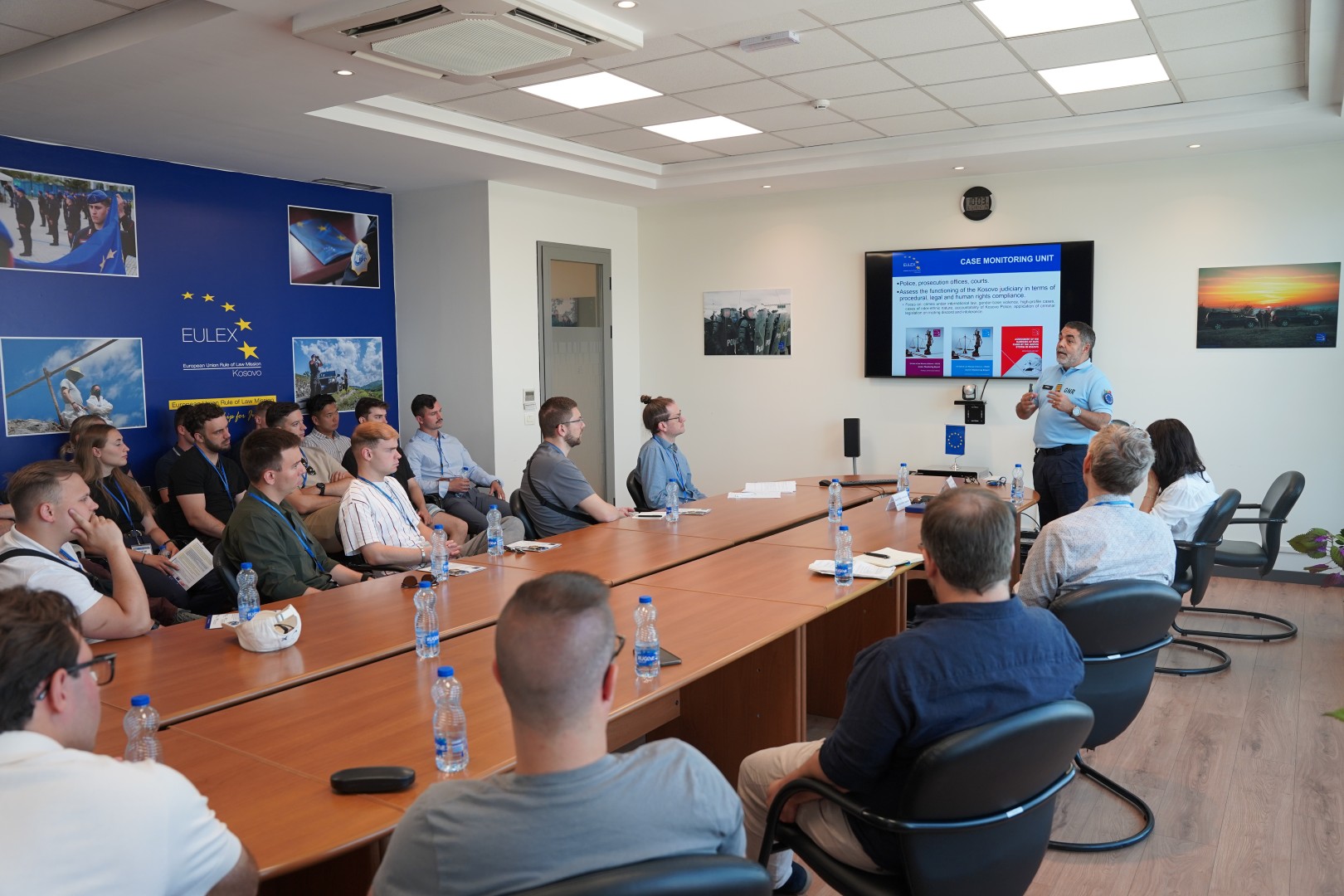 EULEX welcomes students from the University of the Bundeswehr Munich, Germany 