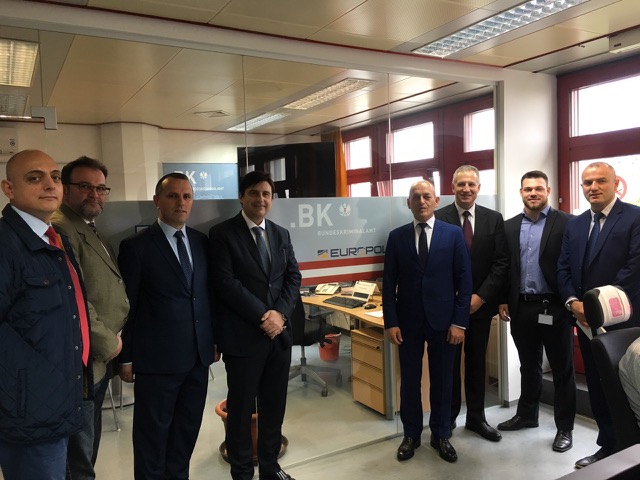 EULEX and Kosovo Police on a study visit in Vienna