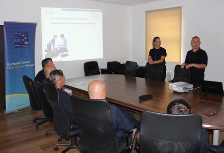 1. EULEX conducts medical training course at the Pristina Detention Center