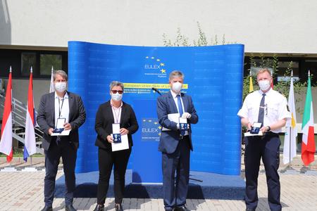Head of EULEX awards “CSDP Mission in Kosovo Service Medal” to Mission staff 4