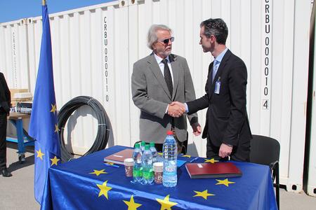 2. EULEX donates equipment to the Kosovo Judicial Council