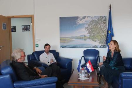 2. EULEX Acting Head met with Croatian Ambassador to Kosovo