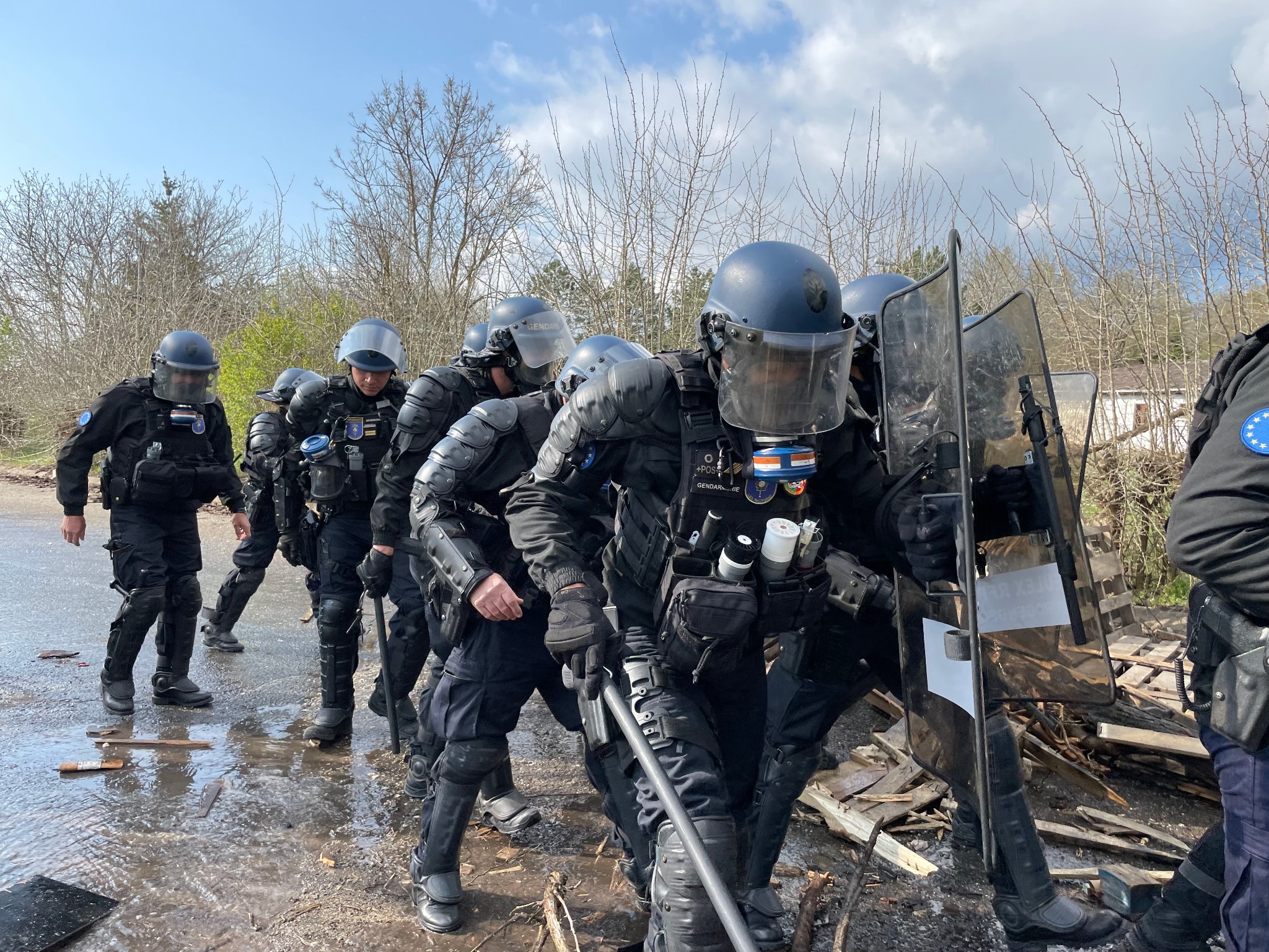EULEX’s Reserve Formed Police Unit Leaves Kosovo