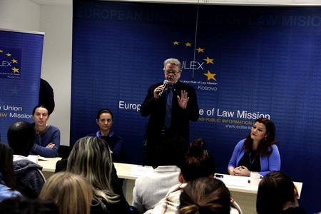 2. Vienna master students welcomed at EULEX