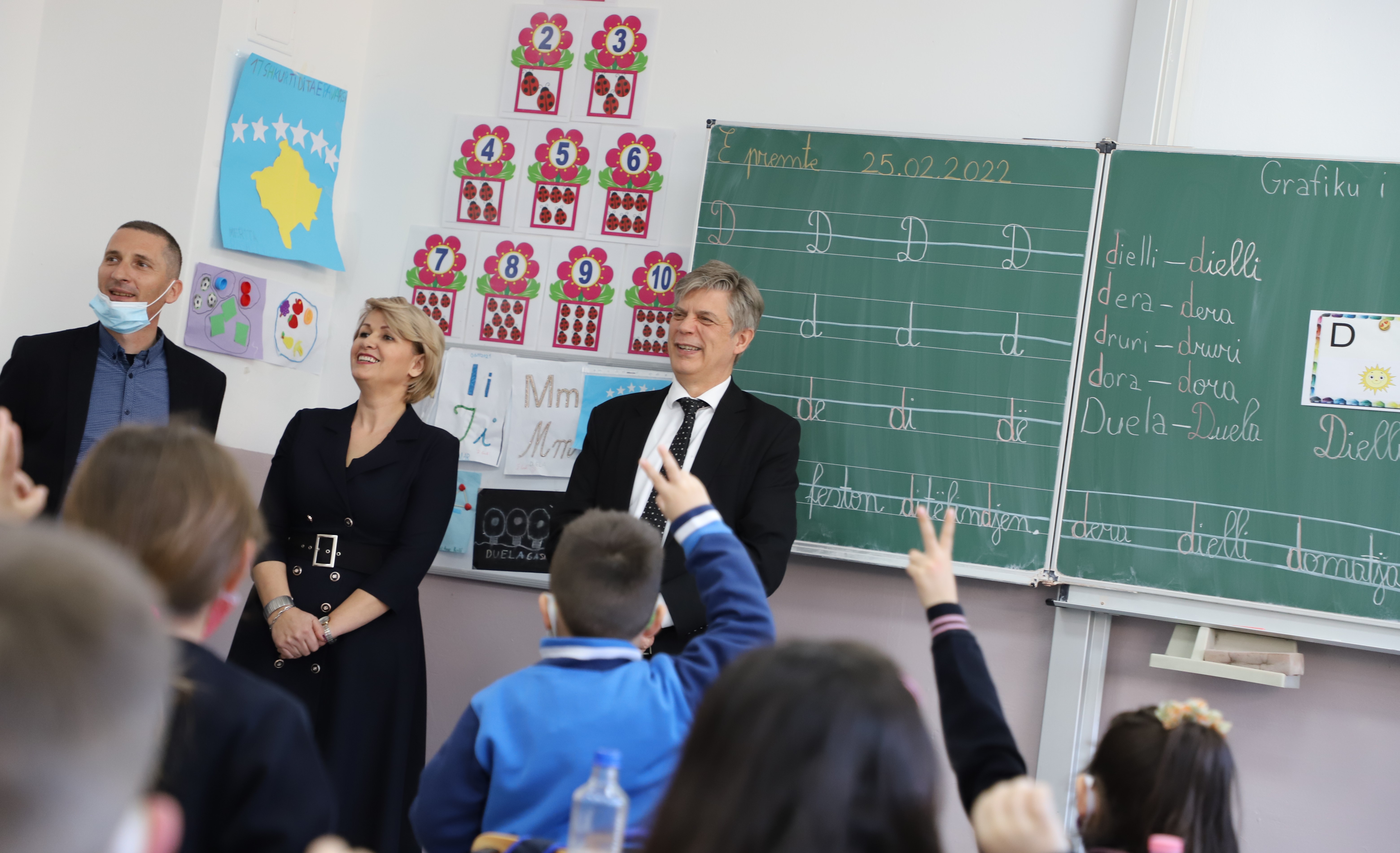 EULEX supports students and local education institutions through donations in Pristina, Gjilan/Gnjilane and Šilovo/Shillovë