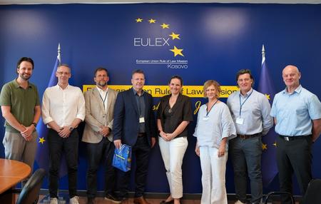 EULEX Hosts a German Police Delegation 