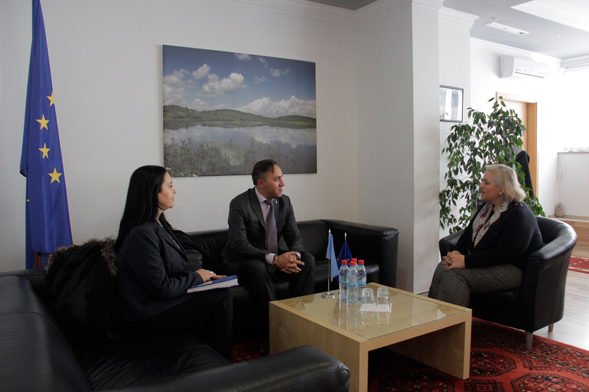 Shefja e EULEX-it u takua me Shefin e Misionit të UNHCR-së në Kosovë