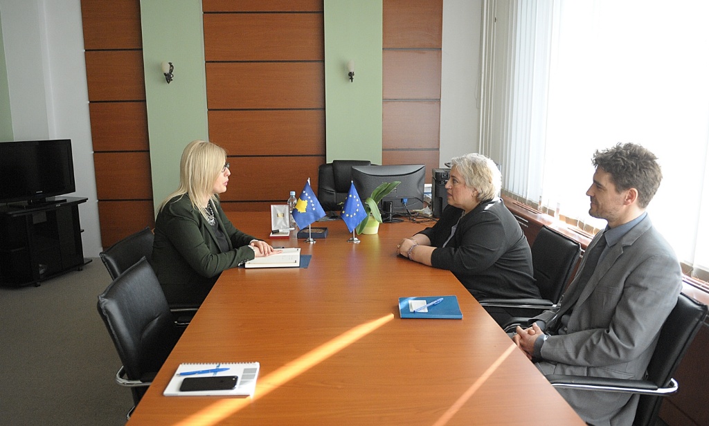 Shefja e Misionit EULEX takon Kryesuesen e Komisionit të Kuvendit për Integrime Evropiane