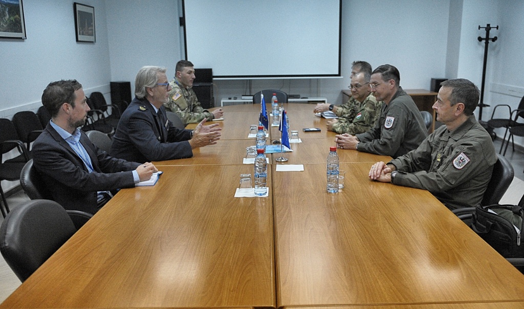 Zëvendës-Shefi i Misionit EULEX e priti ZV-Komandantin e ri të KFOR-it