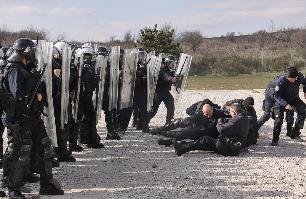 Joint Crowd and Riot Control Training for Kosovo Police