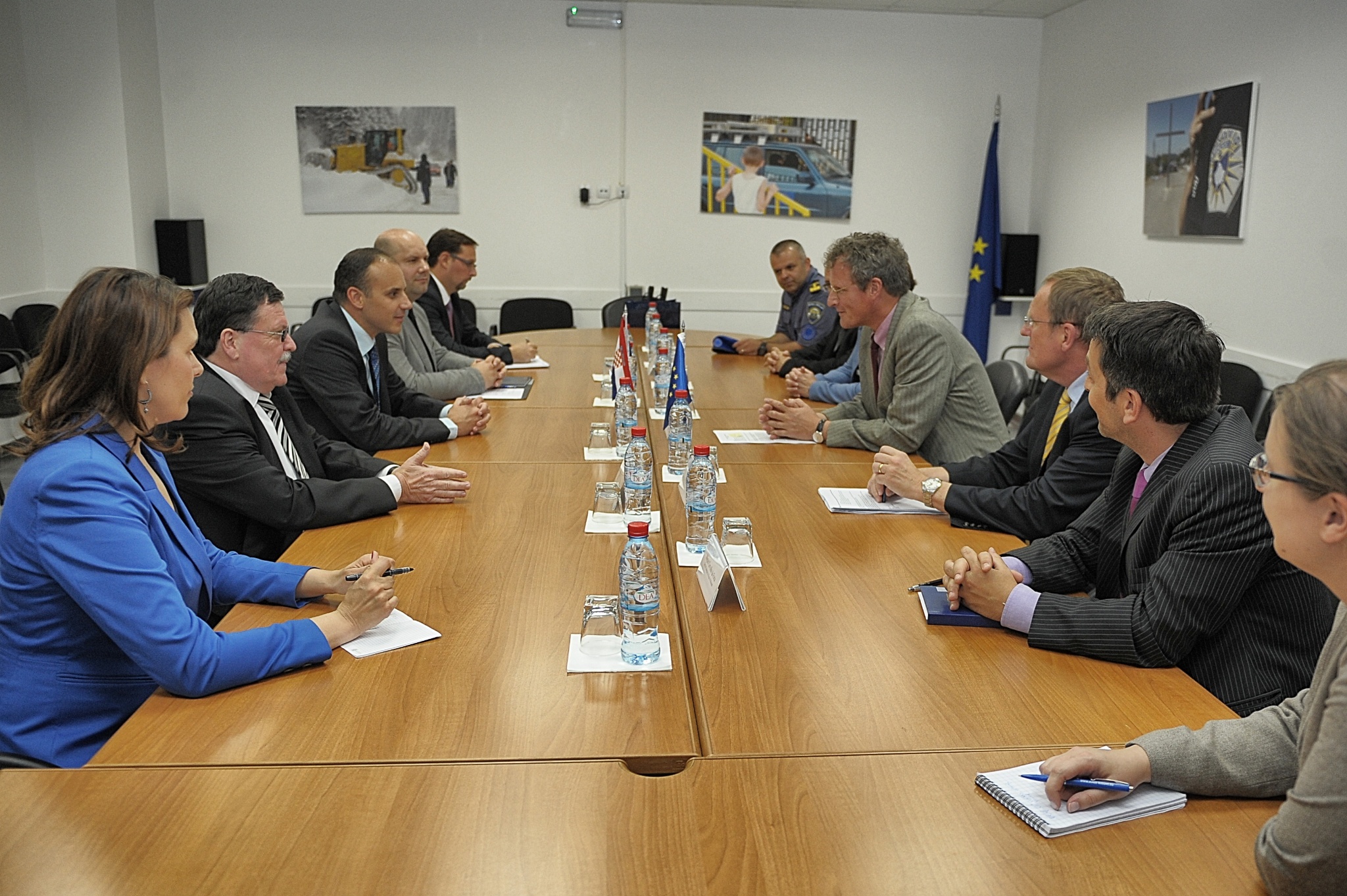Croatian delegation visits EULEX<br />   