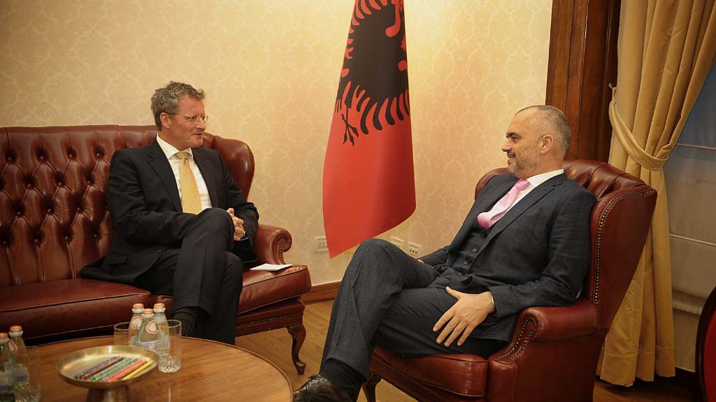 EULEX Head visits Tirana