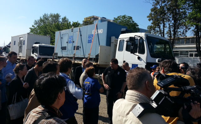 EULEX sends additional humanitarian aid to Serbia