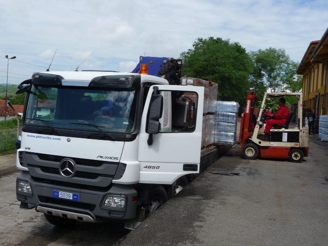 EULEX sends humanitarian aid to Serbia