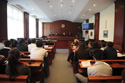 EULEX Judges and Prosecutors in a “Mock trial” with Law Students 
