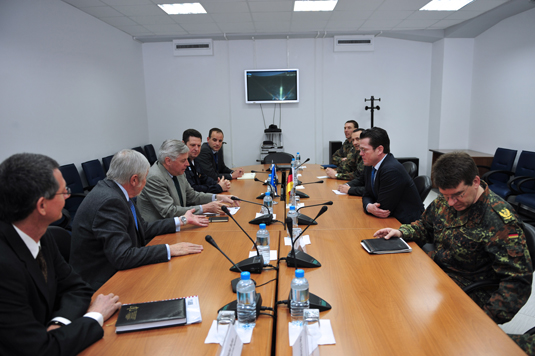 German Defence Minister visited EULEX