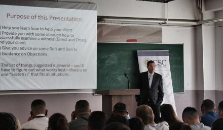 01. There’s No One-Secret-Fits-All – EULEX Prosecutor Engel Inspires University of Peja Students