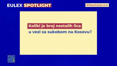 U znak solidarnosti sa porodicama nestalih lica
