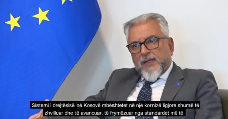 EULEX Head of Mission Giovanni Pietro Barbano interview with KosovaPress 